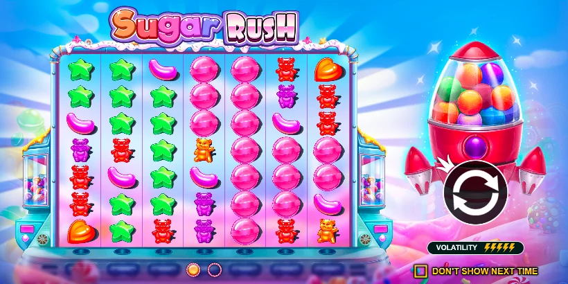 sugar rush online slot casino game