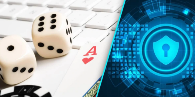 dice and cards showing that online casinos are safe